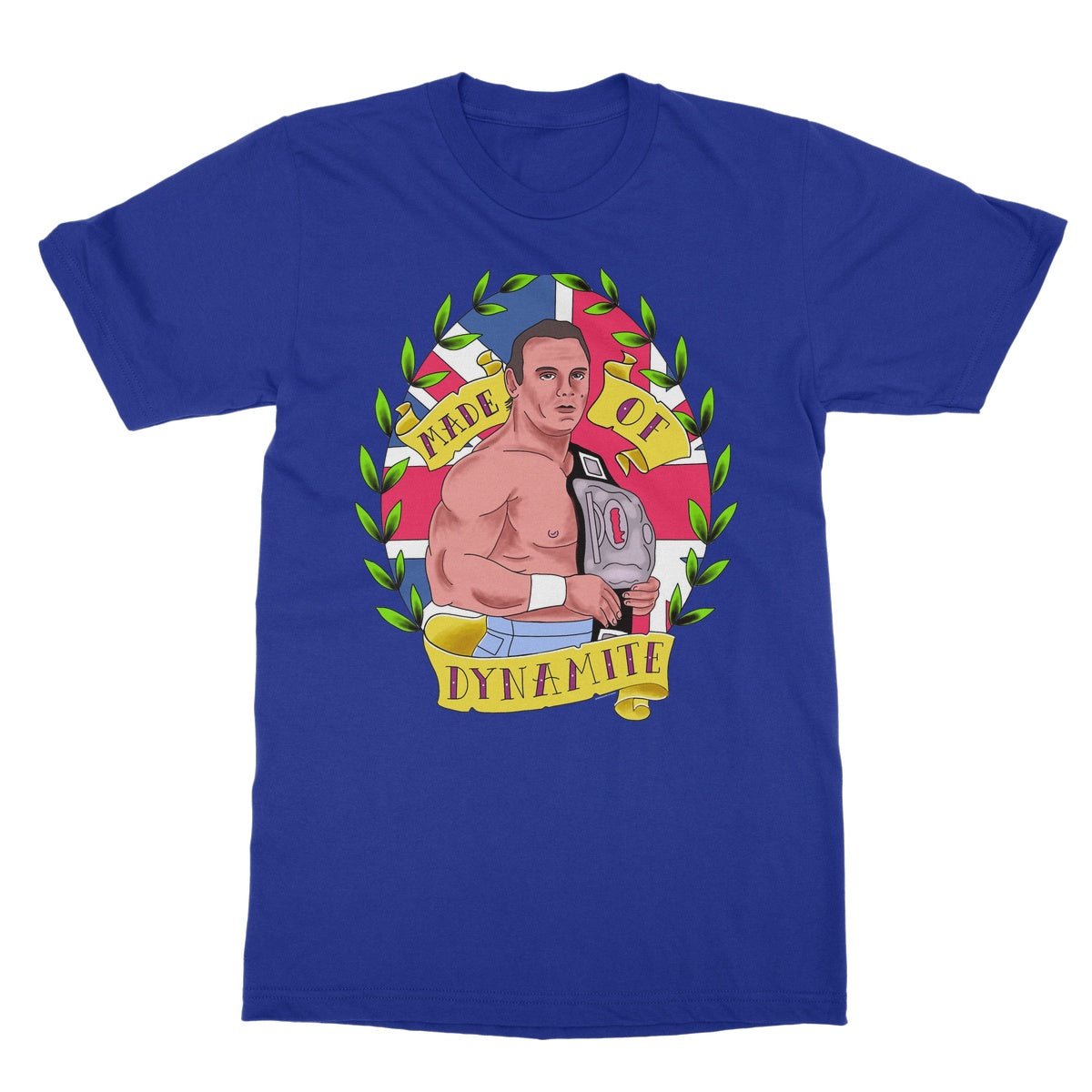 Dynamite Kid "Made Of Dynamite" Softstyle T-Shirt
