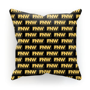Fight! Nation Wrestling Gold Logo Cushion