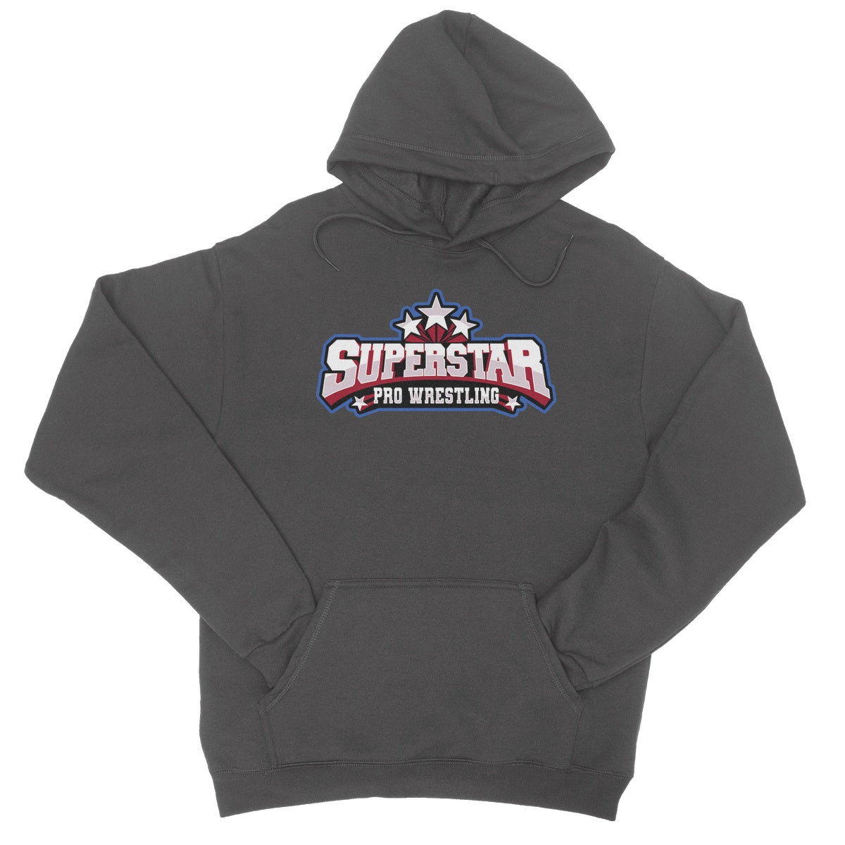 Superstar Pro Wrestling Logo College Hoodie