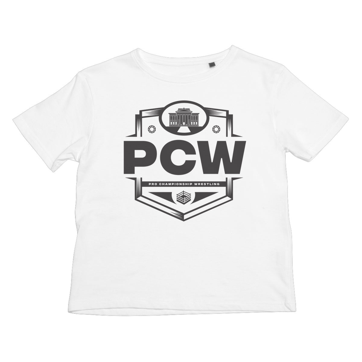 PCW UK Logo Black Kids T-Shirt