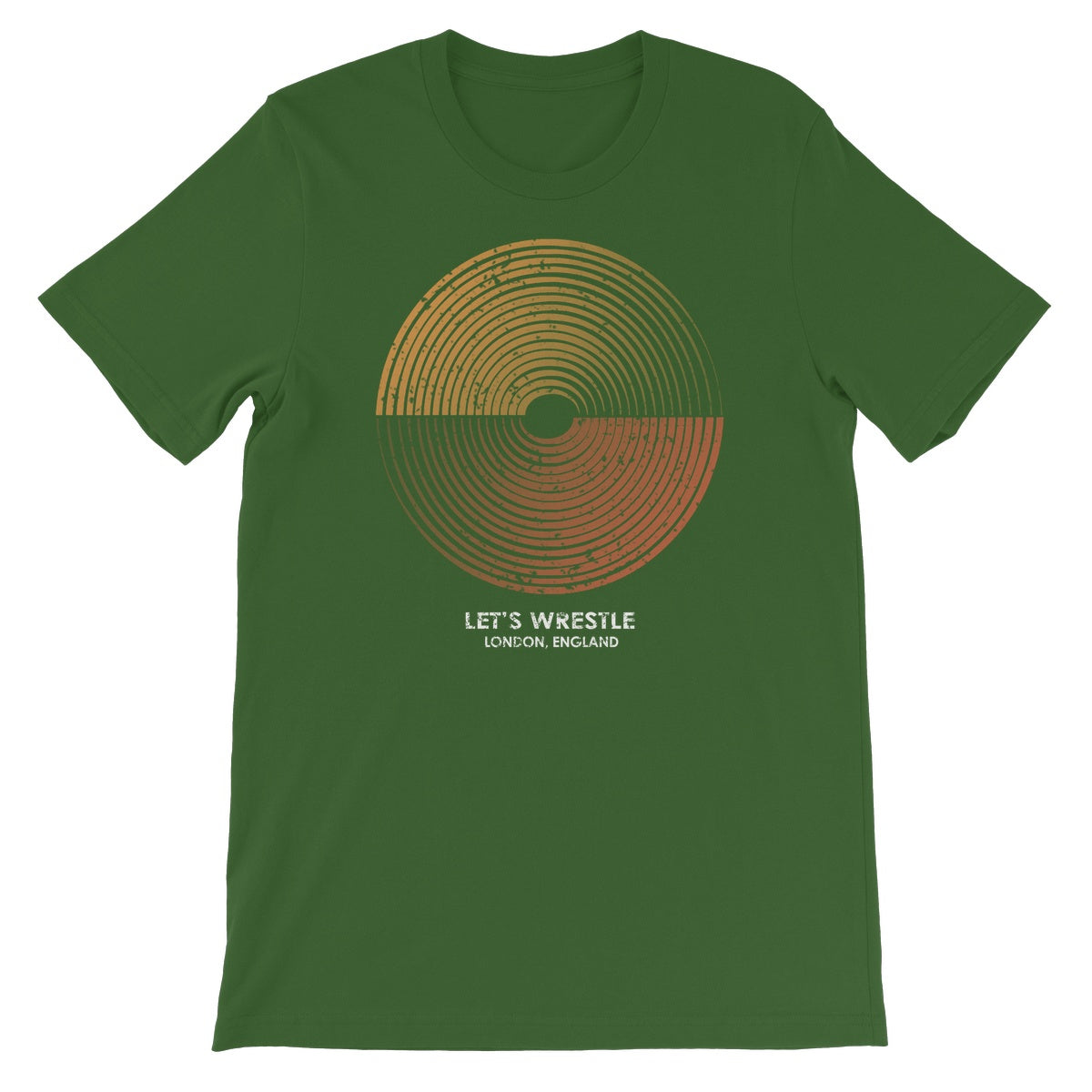 Let's Wrestle UK Full Circle Unisex Short Sleeve T-Shirt