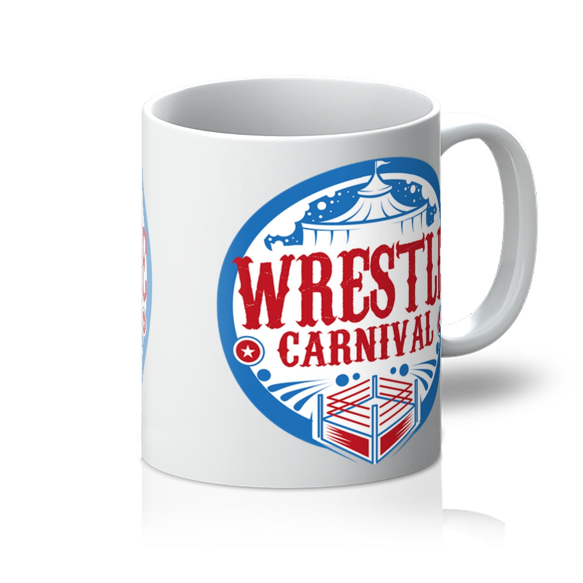 Wrestle Carnival Logo Mug
