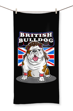 British Bulldog Winston Towel