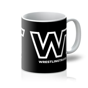 Wrestling Travel Logo Mug