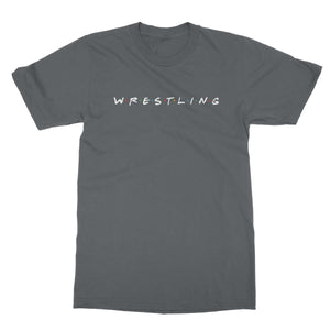 Let's Wrestle W-R-E-S-T-L-I-N-G Softstyle T-Shirt