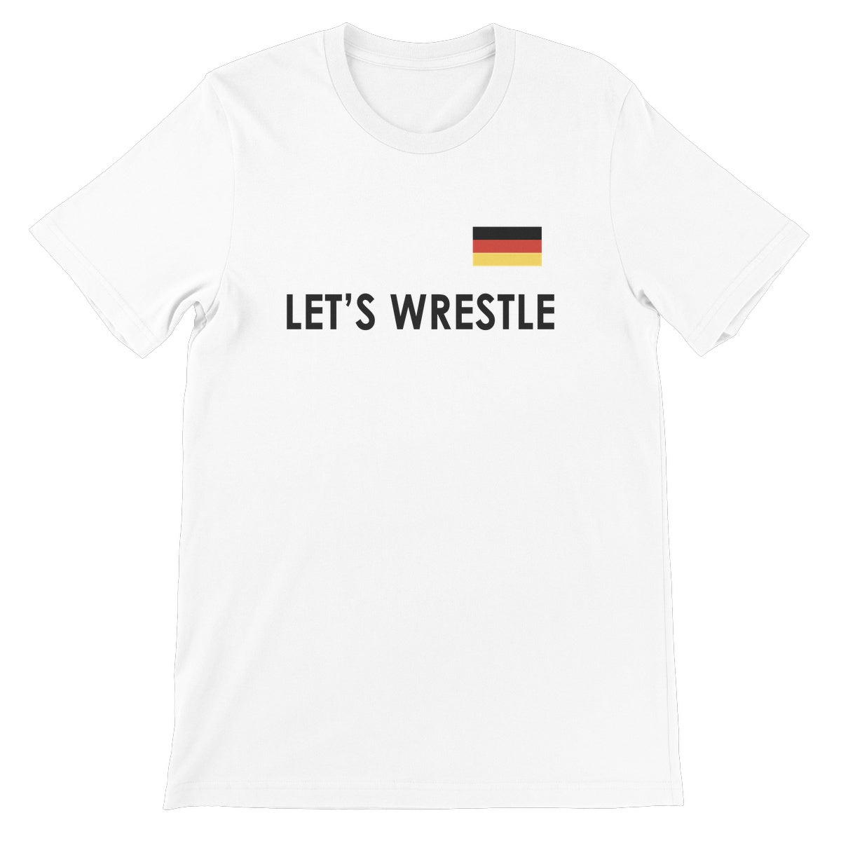 Let's Wrestle Germany Unisex Short Sleeve T-Shirt