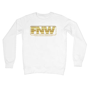 Fight! Nation Wrestling Gold Shade Logo Crew Neck Sweatshirt