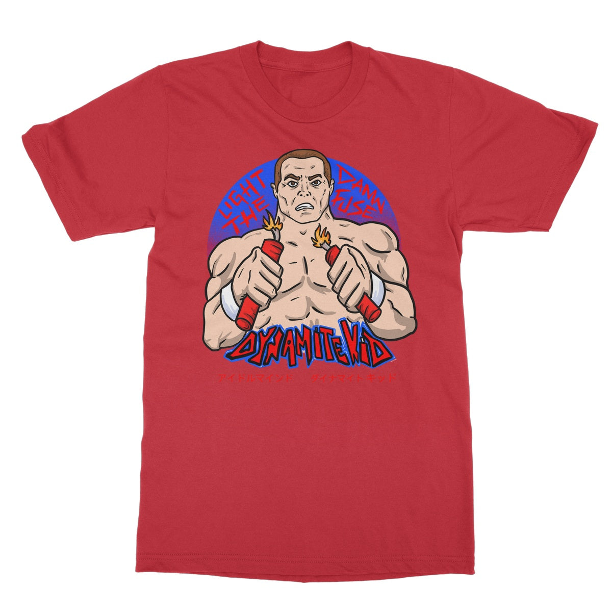 Dynamite Kid "Light The Damn Fuse" Softstyle T-Shirt