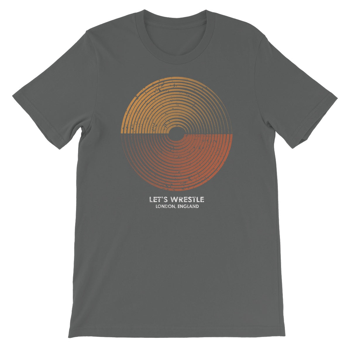 Let's Wrestle UK Full Circle Unisex Short Sleeve T-Shirt