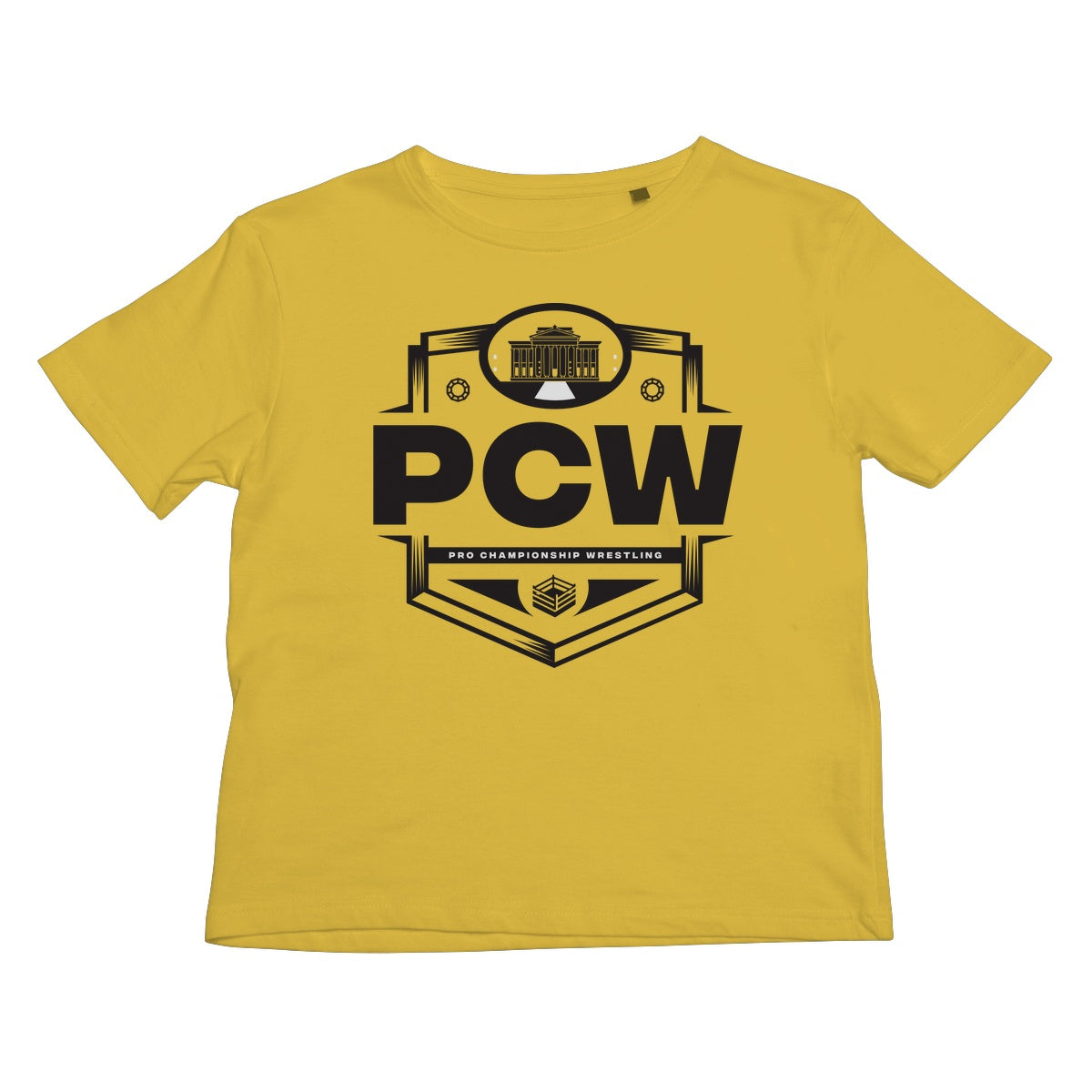 PCW UK Logo Black Kids T-Shirt