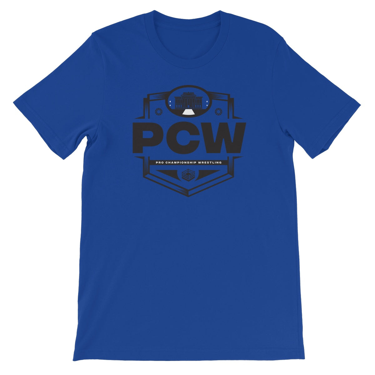 PCW UK Logo Black Unisex Short Sleeve T-Shirt