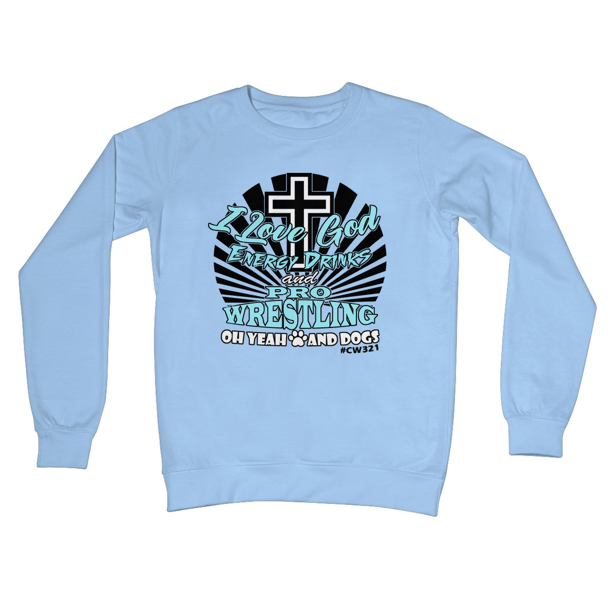 CW Anderson I Love Crew Neck Sweatshirt