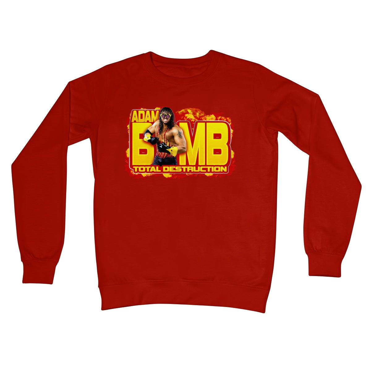 Adam Bomb Total Destruction Crew Neck Sweatshirt