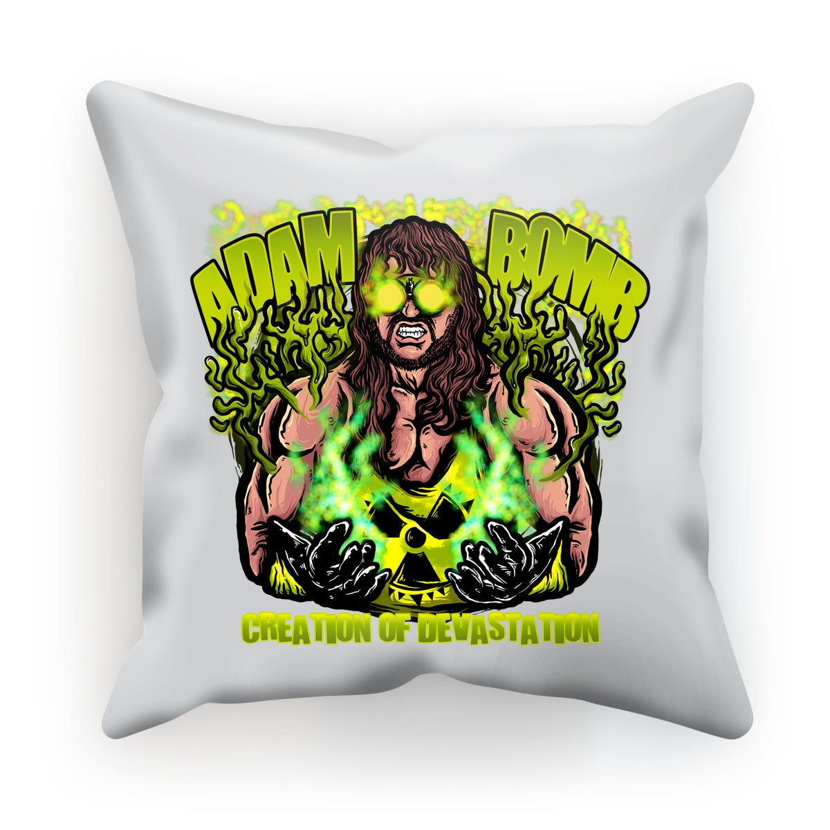Adam Bomb Toxic Bomb Cushion - WrestleMerchCentral