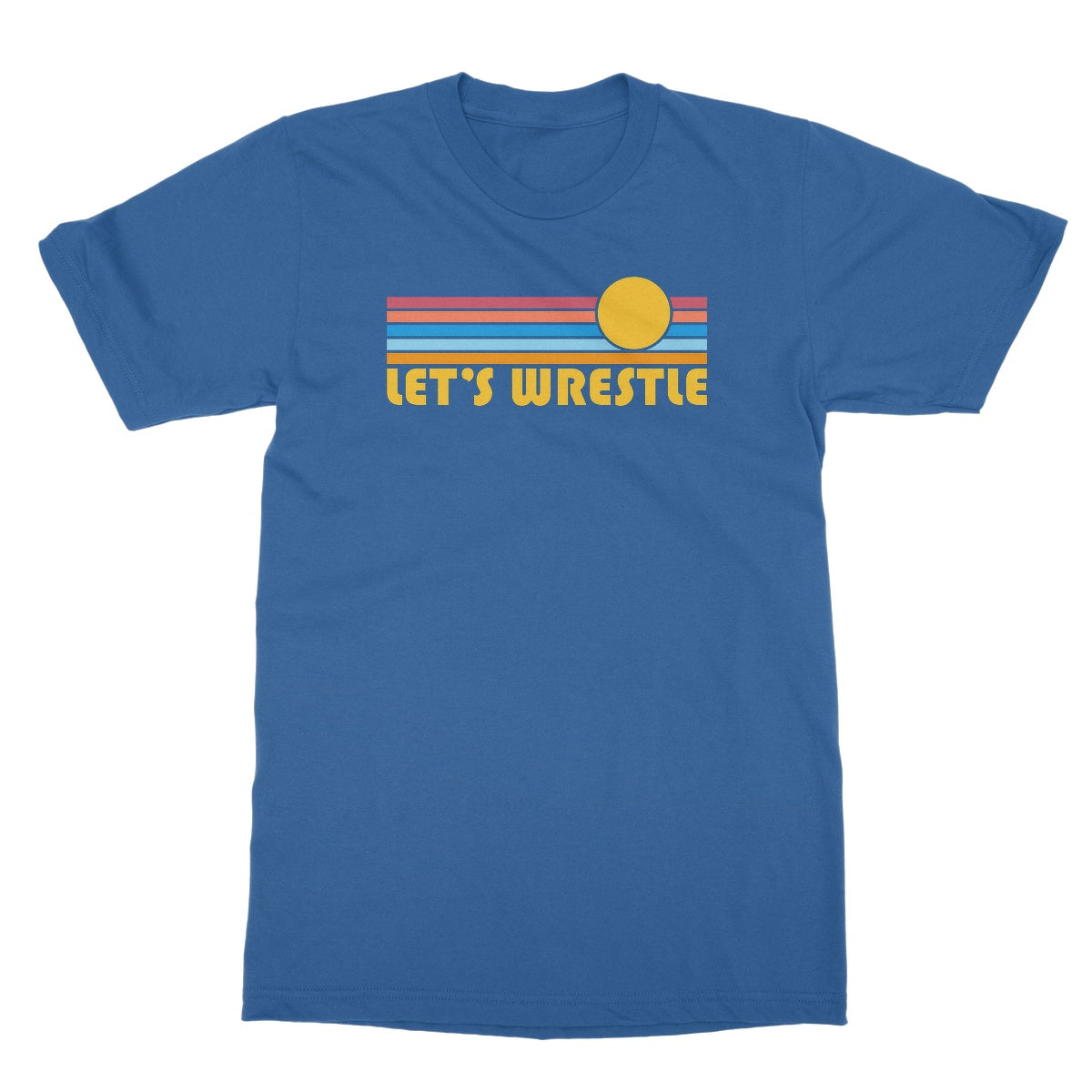 Let's Wrestle Summer Waves Softstyle T-Shirt