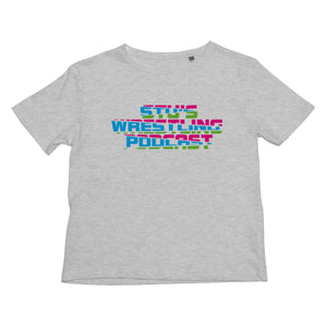 Stu's Wrestling Podcast Logo Kids T-Shirt