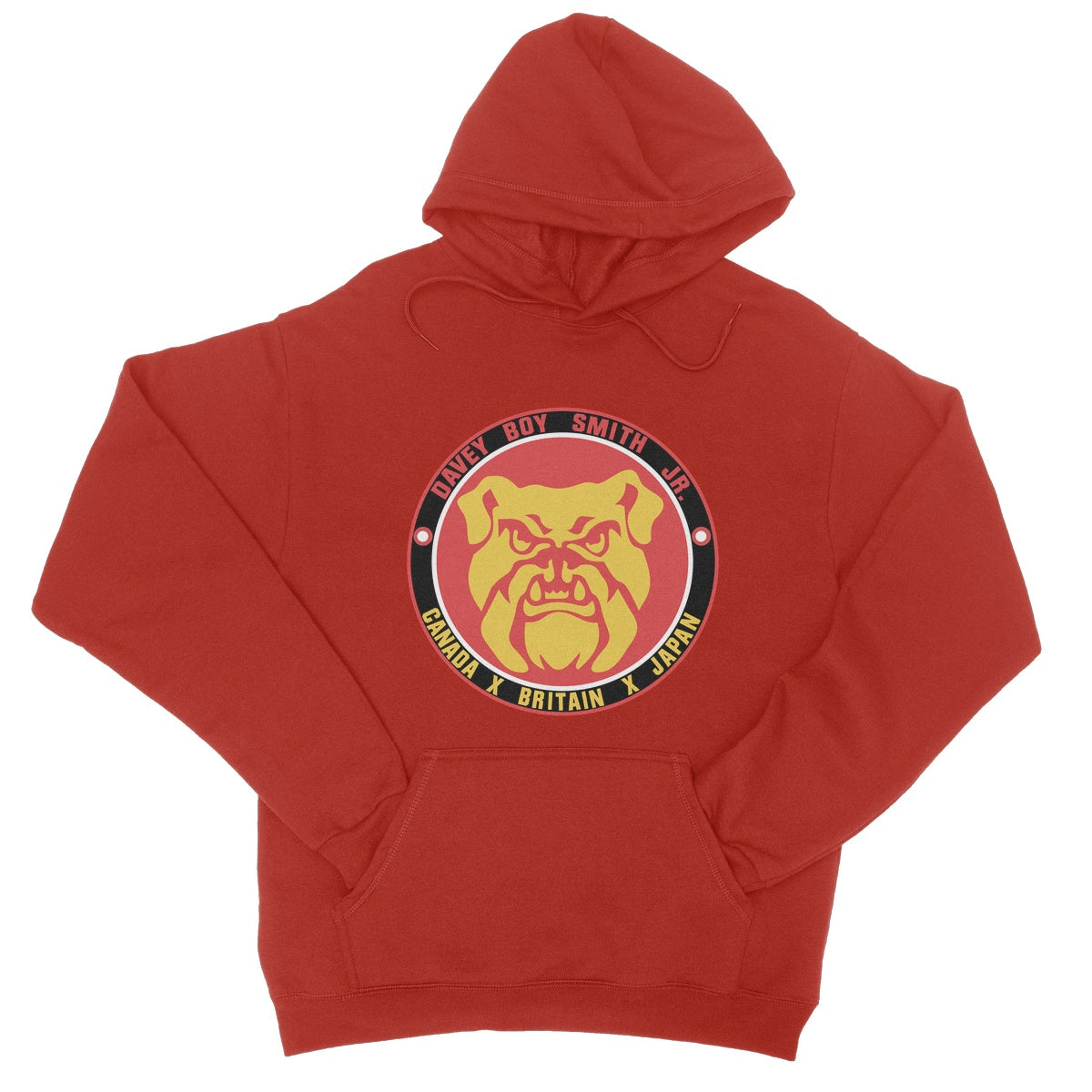Davey Boy Smith Jr Japan Bulldog College Hoodie