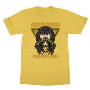 Adam Bomb Gas Mask Softstyle T-Shirt