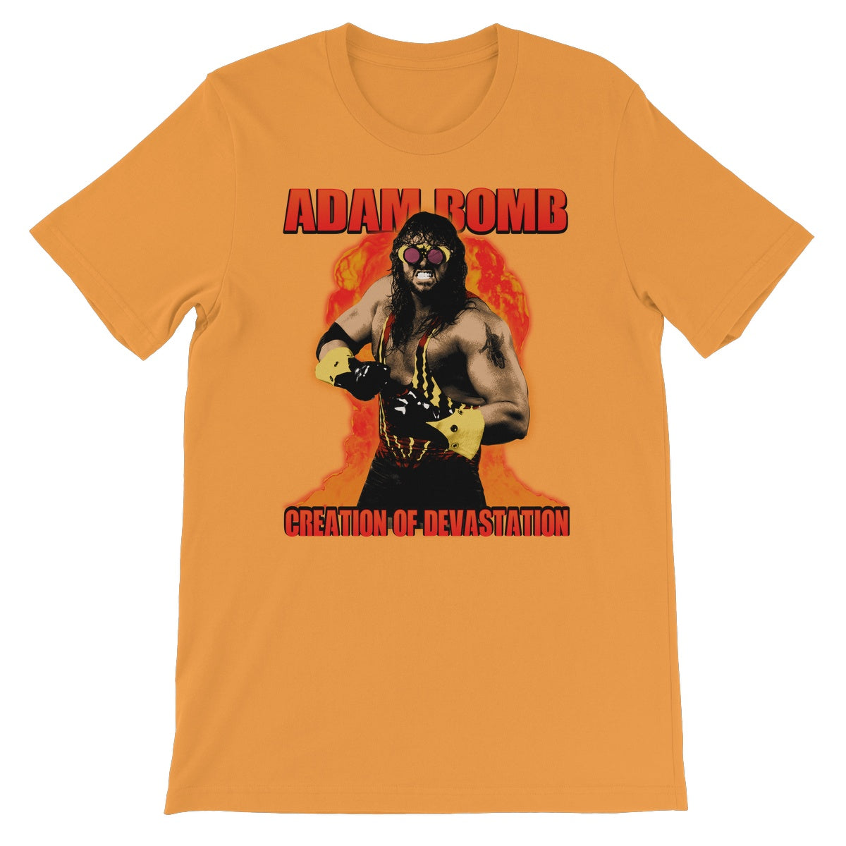 Adam Bomb Creation of Devastation Unisex Short Sleeve T-Shirt