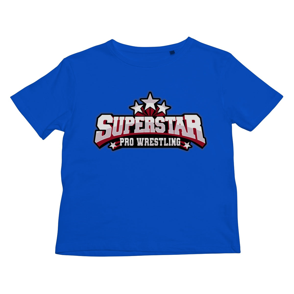 Superstar Pro Wrestling Logo Kids T-Shirt