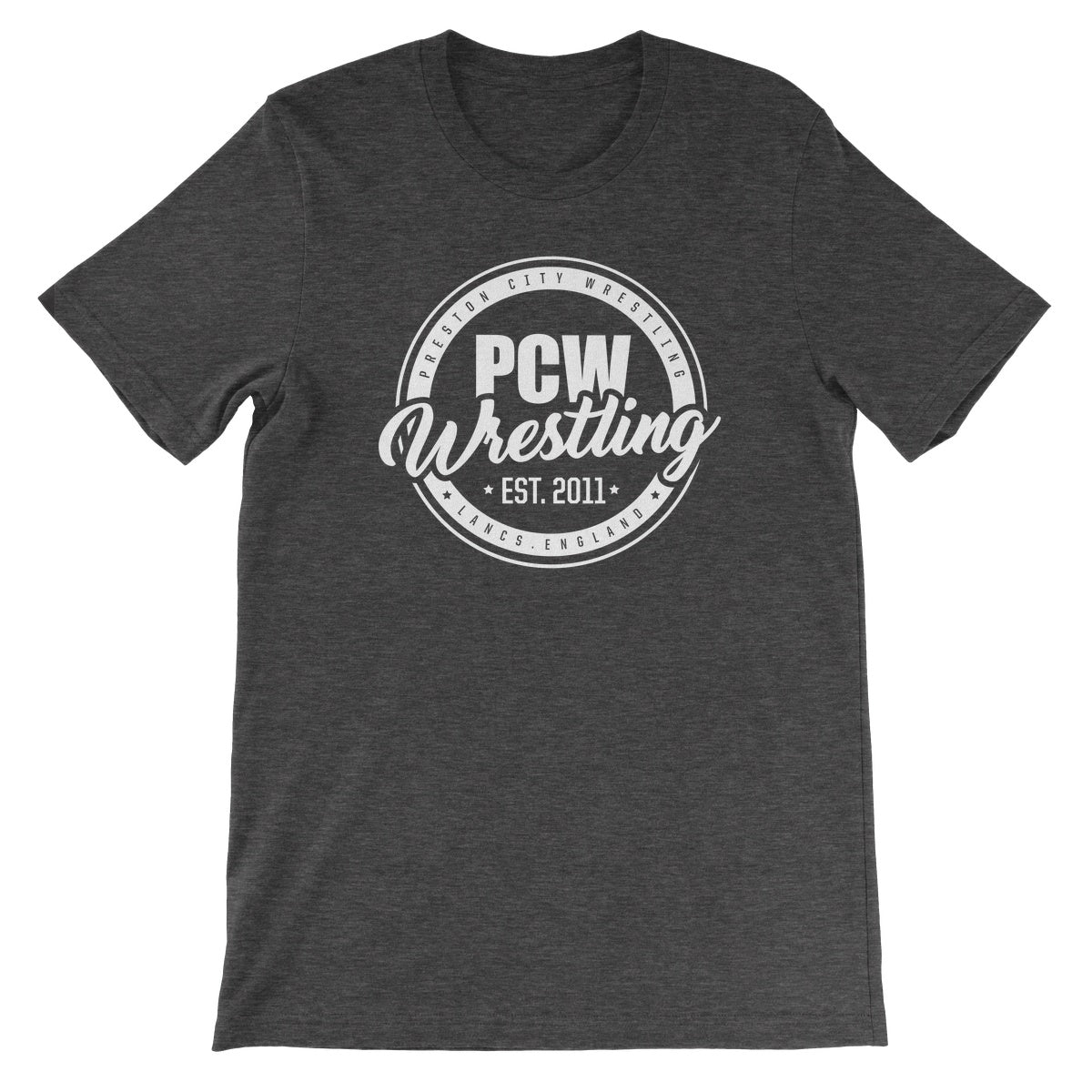PCW UK White Roundel Logo Unisex Short Sleeve T-Shirt