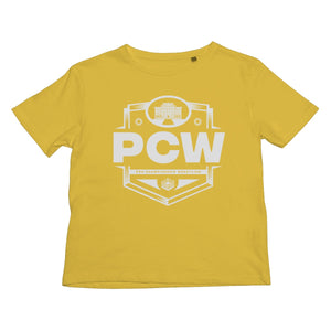 PCW UK Logo White Kids T-Shirt