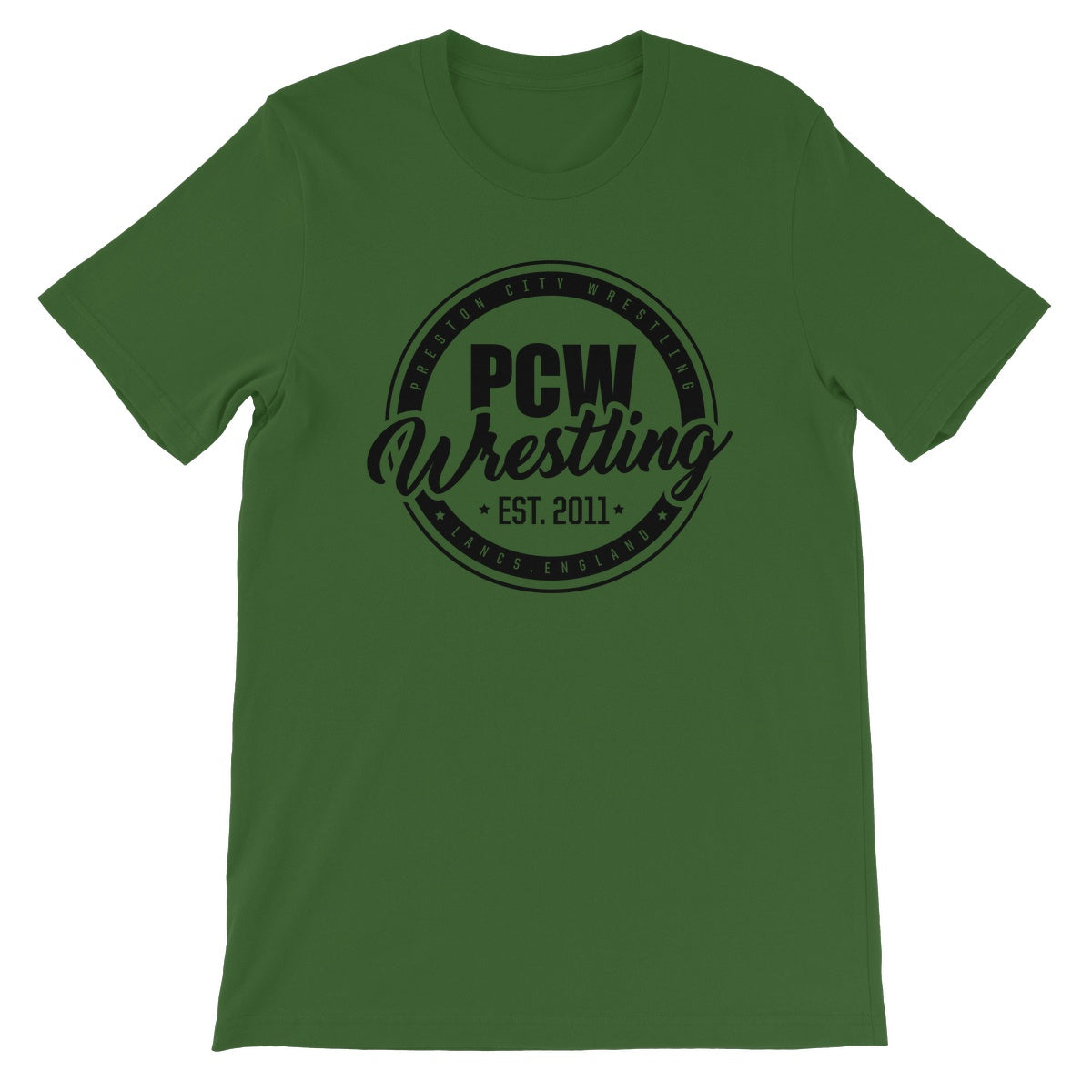 PCW UK Black Roundel Logo Unisex Short Sleeve T-Shirt