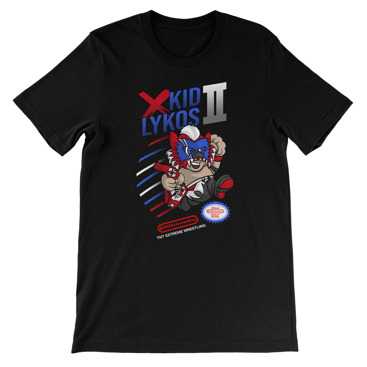 TNT Extreme Wrestling Kid Lykos II Unisex Short Sleeve T-Shirt