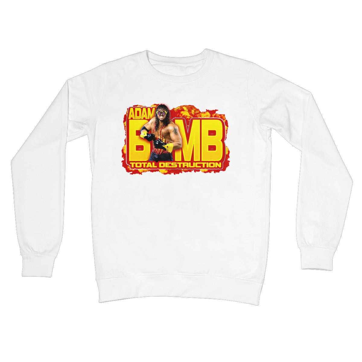 Adam Bomb Total Destruction Crew Neck Sweatshirt