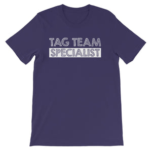 Let's Wrestle Tag Team Specialist Unisex Short Sleeve T-Shirt