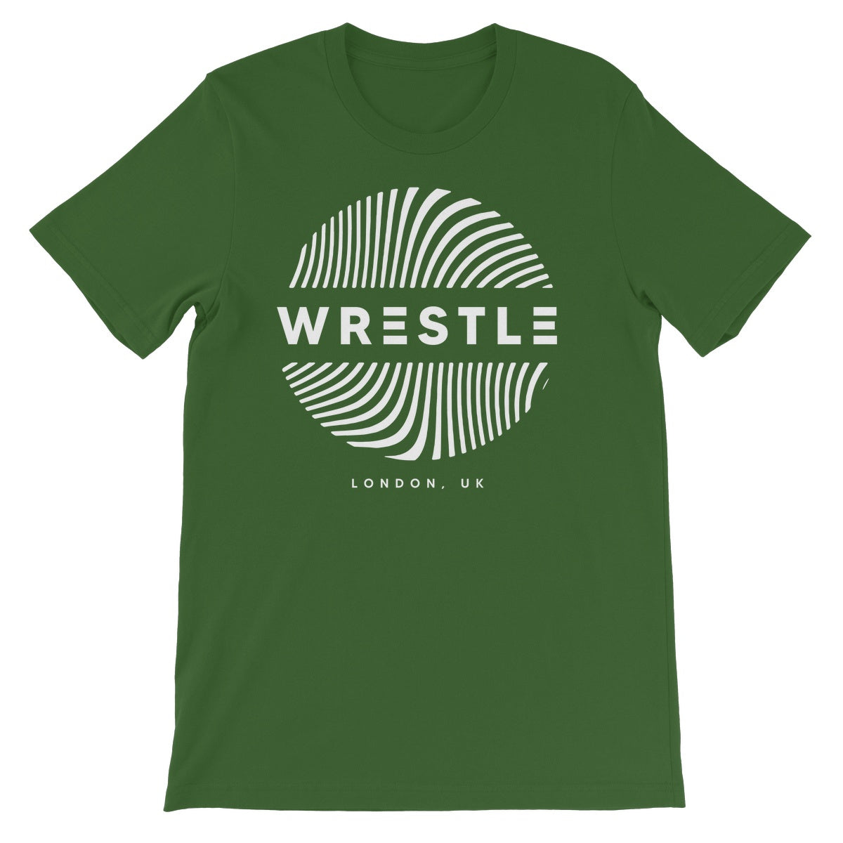 Let's Wrestle Wrestle London UK Unisex Short Sleeve T-Shirt