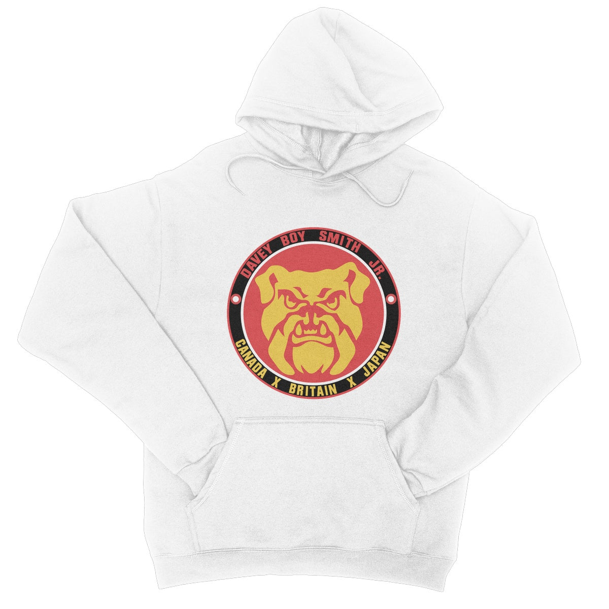 Davey Boy Smith Jr Japan Bulldog College Hoodie