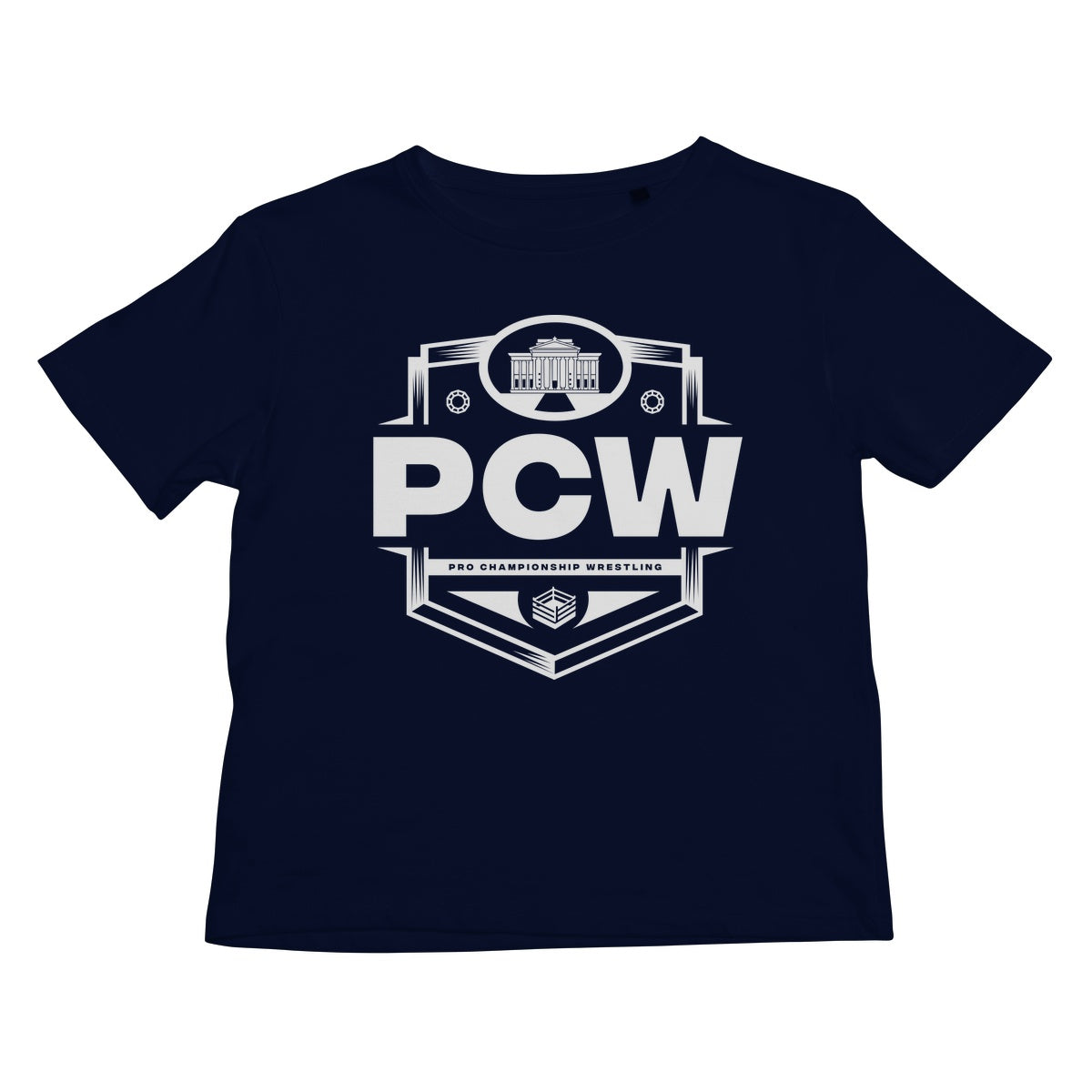 PCW UK Logo White Kids T-Shirt
