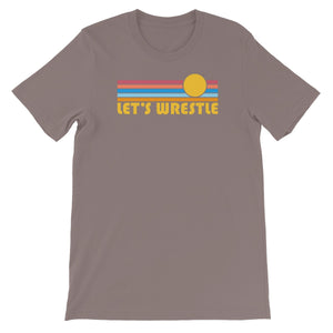 Let's Wrestle Summer Waves Unisex Short Sleeve T-Shirt