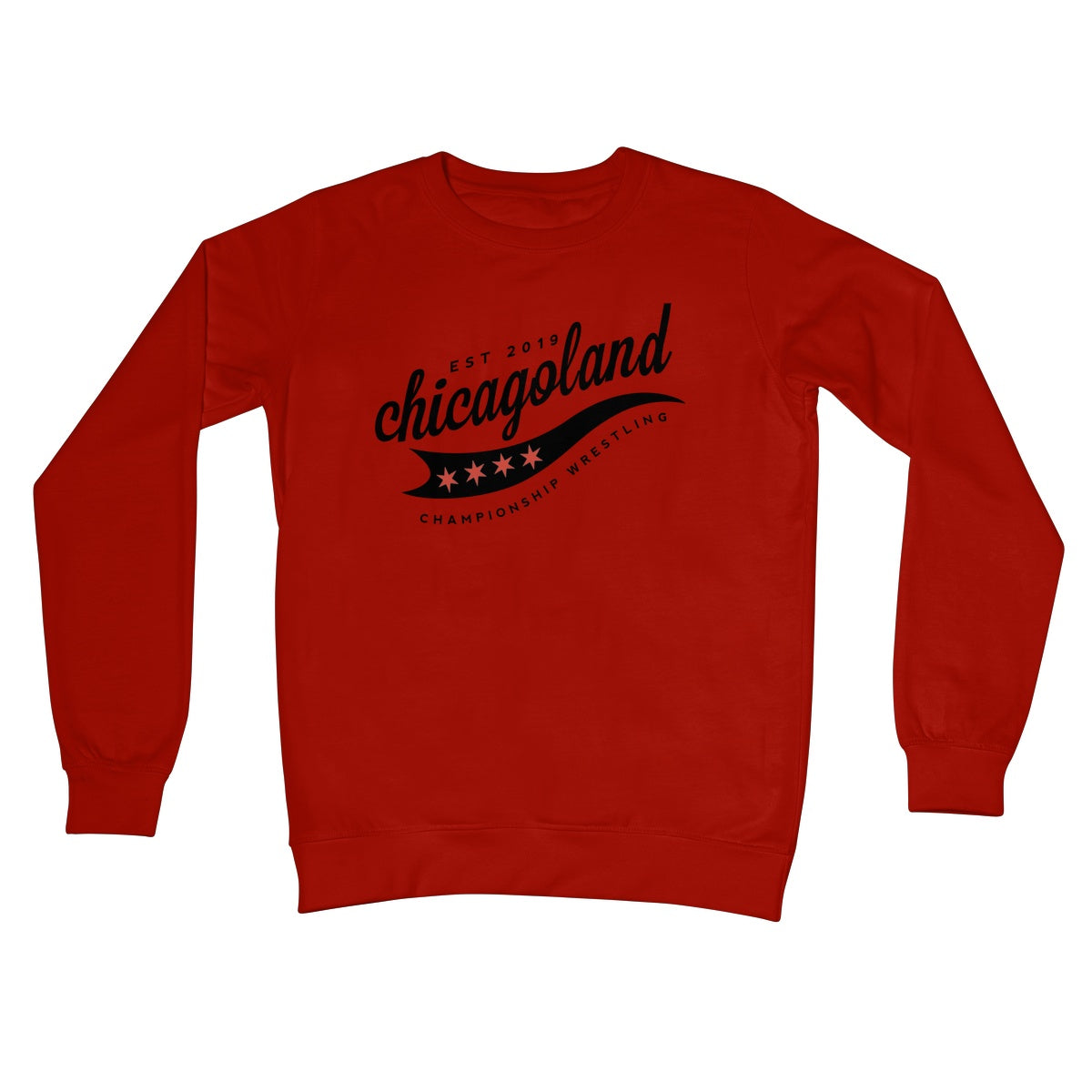 CCW Est 2019 Black Crew Neck Sweatshirt