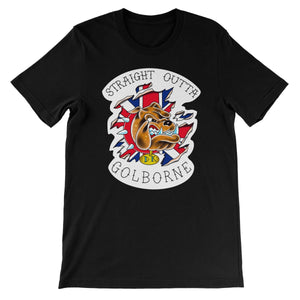 Dynamite Kid Straight Outta Golborne Unisex Short Sleeve T-Shirt