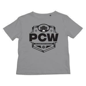 PCW UK Logo Black Kids T-Shirt