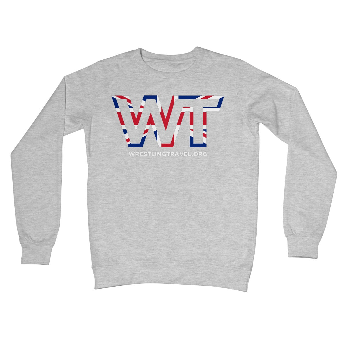 Wrestling Travel UK Logo Crew Neck Sweatshirt