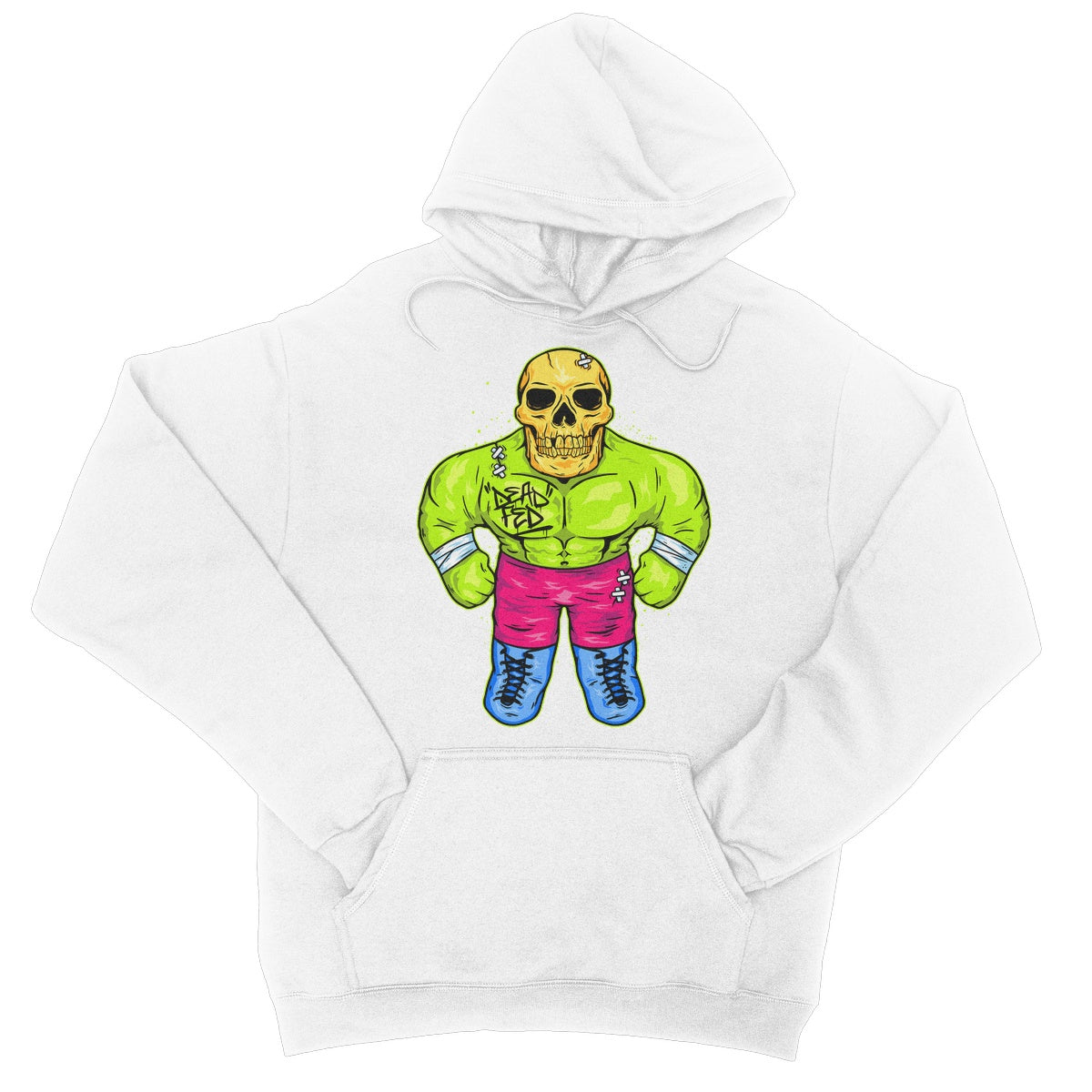 Dead Fed Poisonous Pal College Hoodie