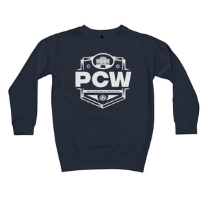 PCW UK Logo White Kids Sweatshirt
