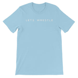 Let's Wrestle Logo Unisex Short Sleeve T-Shirt