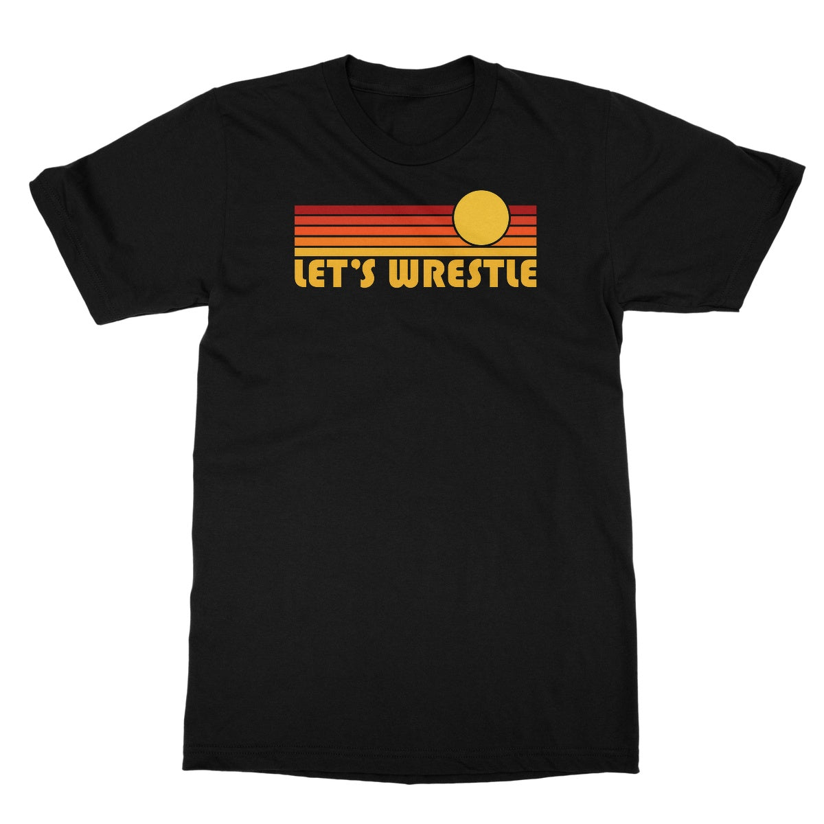 Let's Wrestle Sunrise Softstyle T-Shirt