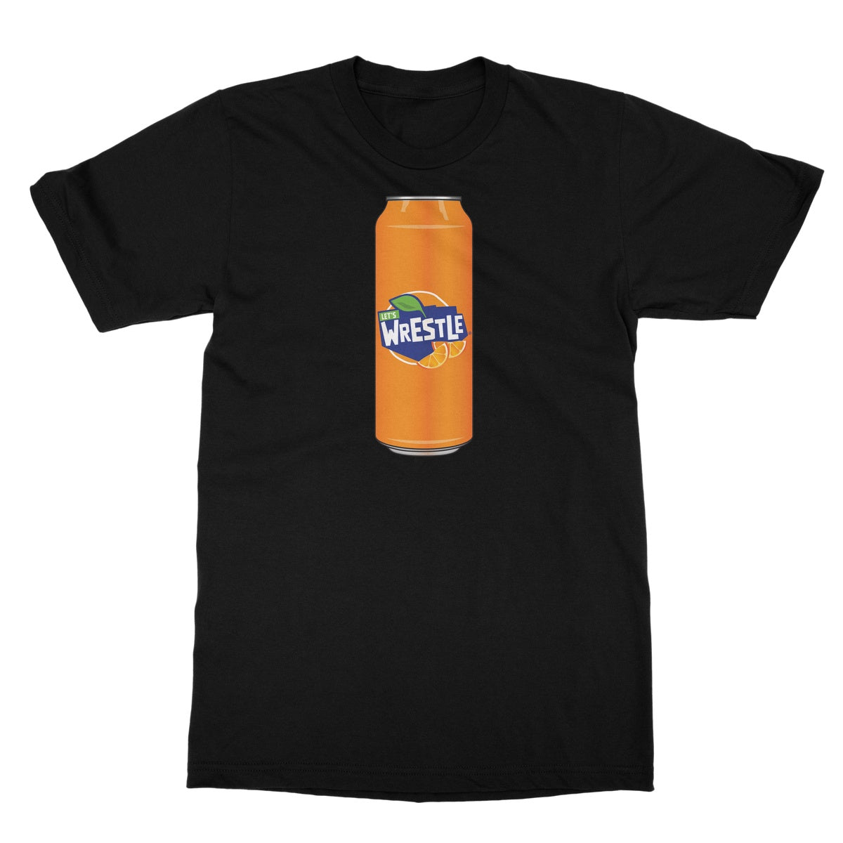 Let's Wrestle Huge Pop Softstyle T-Shirt
