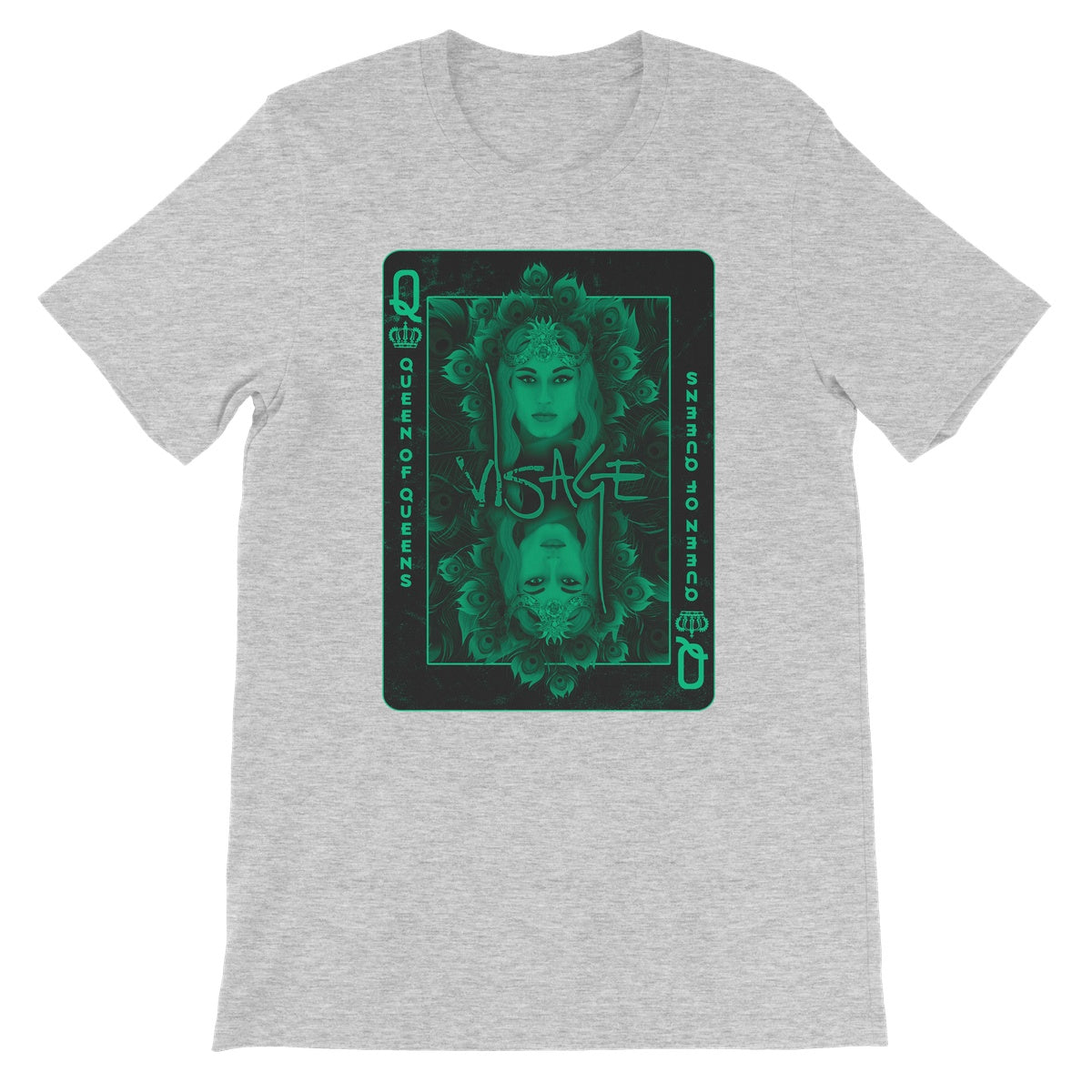 TNT Extreme Wrestling Visage Unisex Short Sleeve T-Shirt