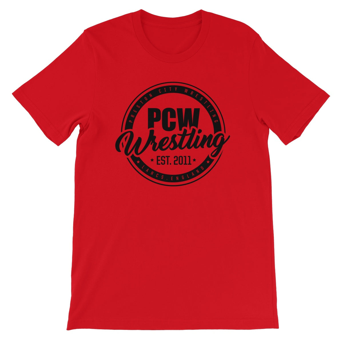 PCW UK Black Roundel Logo Unisex Short Sleeve T-Shirt