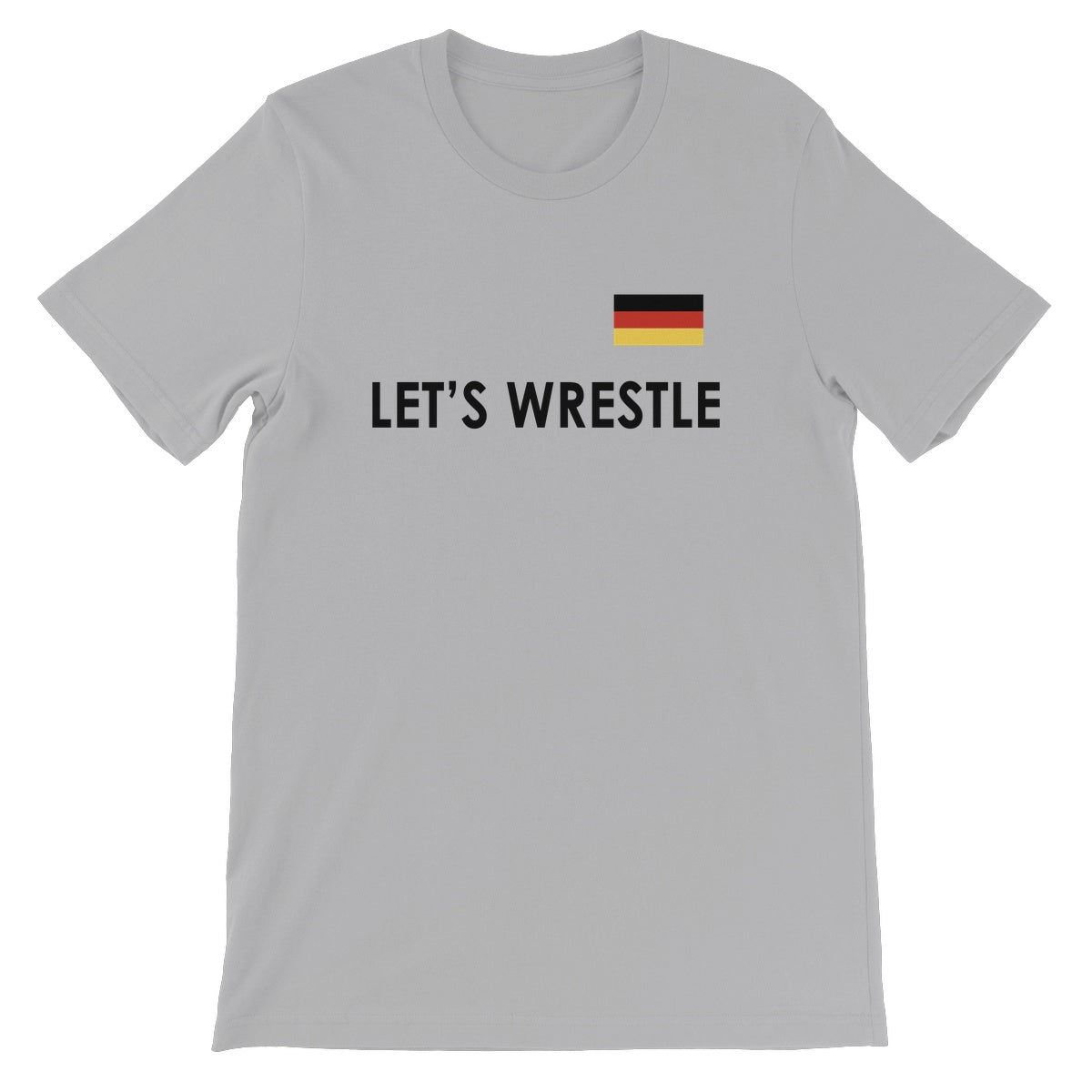 Let's Wrestle Germany Unisex Short Sleeve T-Shirt