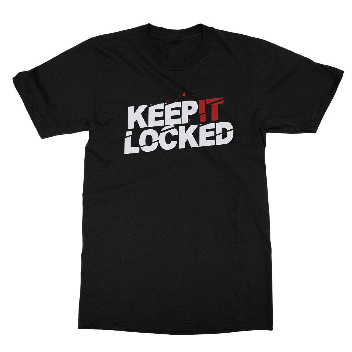 Simon Hill Keep It Locked Blood Logo Softstyle T-Shirt