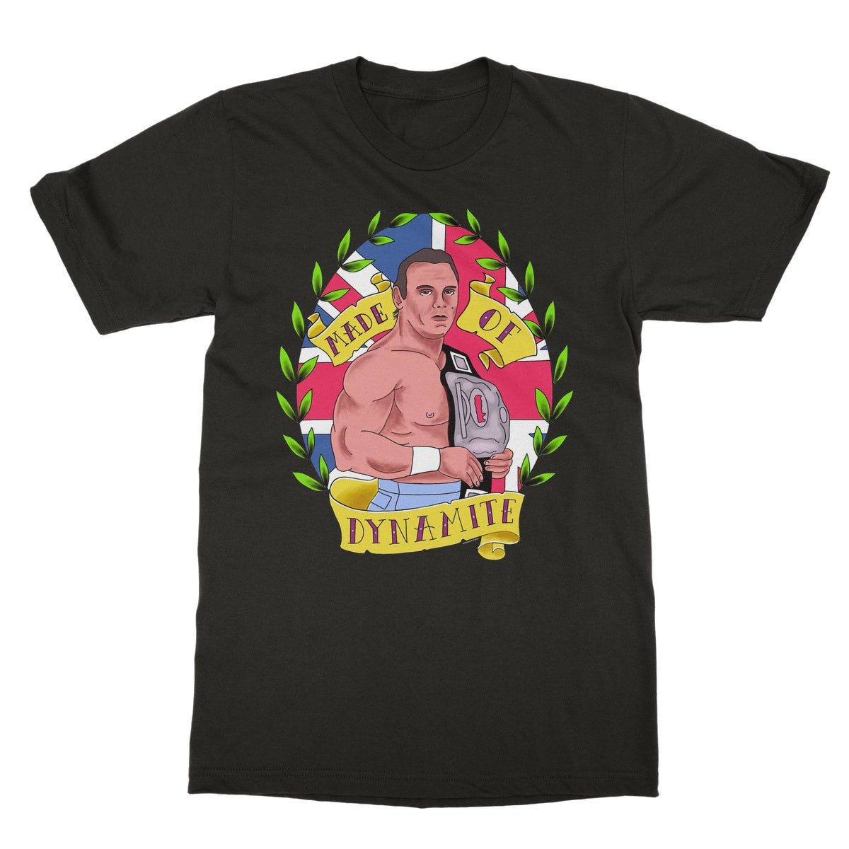 Dynamite Kid "Made Of Dynamite" Softstyle T-Shirt