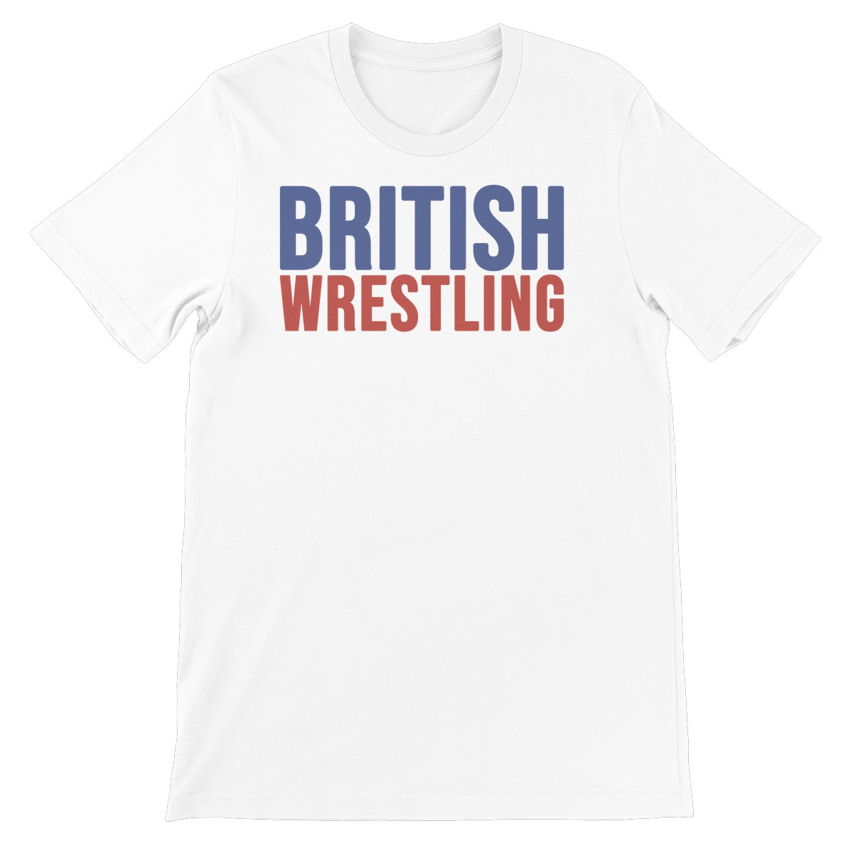 Let's Wrestle British Wrestling Unisex Short Sleeve T-Shirt