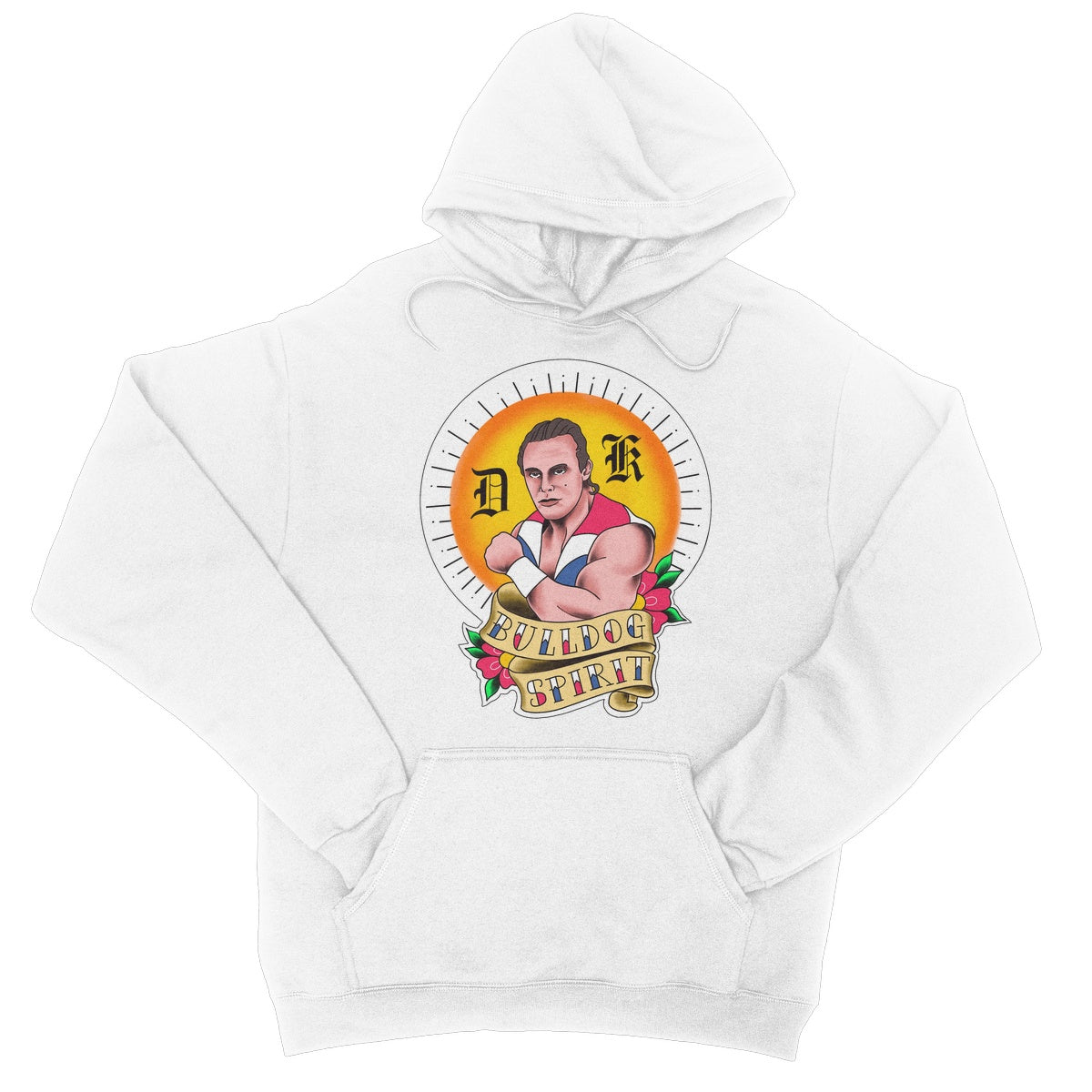 Dynamite Kid "Bulldog Spirit" College Hoodie